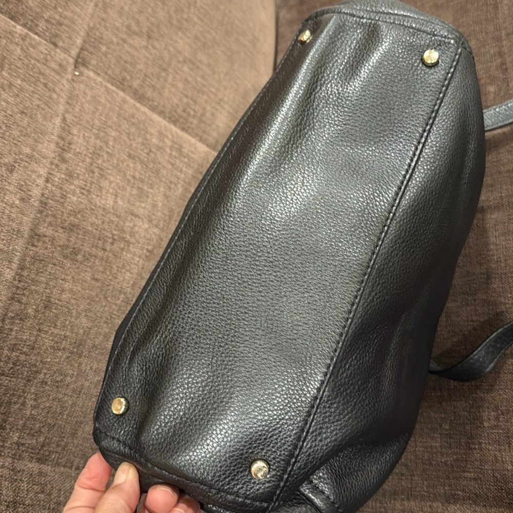 Kate Spade Black Leather Satchel - Picture 4 of 8